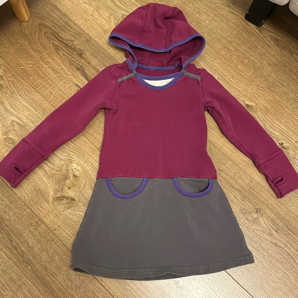 Peekaboo Beans Hooded Dress/Tunic 3T